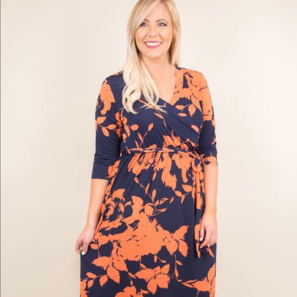 Chic Soul Beneath The Palm Maxi Dress